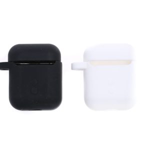 AirPodsケース/アクリル貼り付けシリコン型