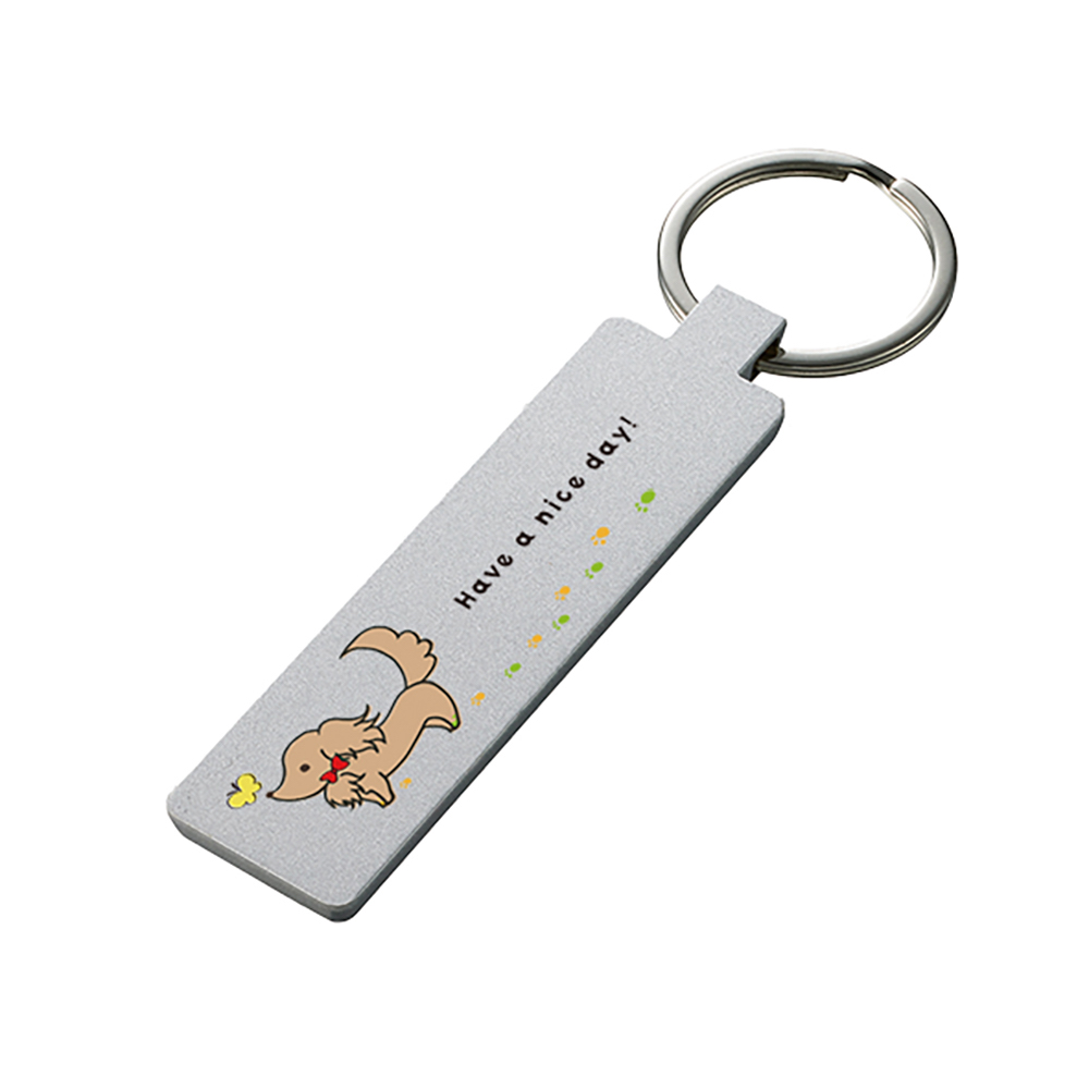 ミラー付きメタルキーホルダー④