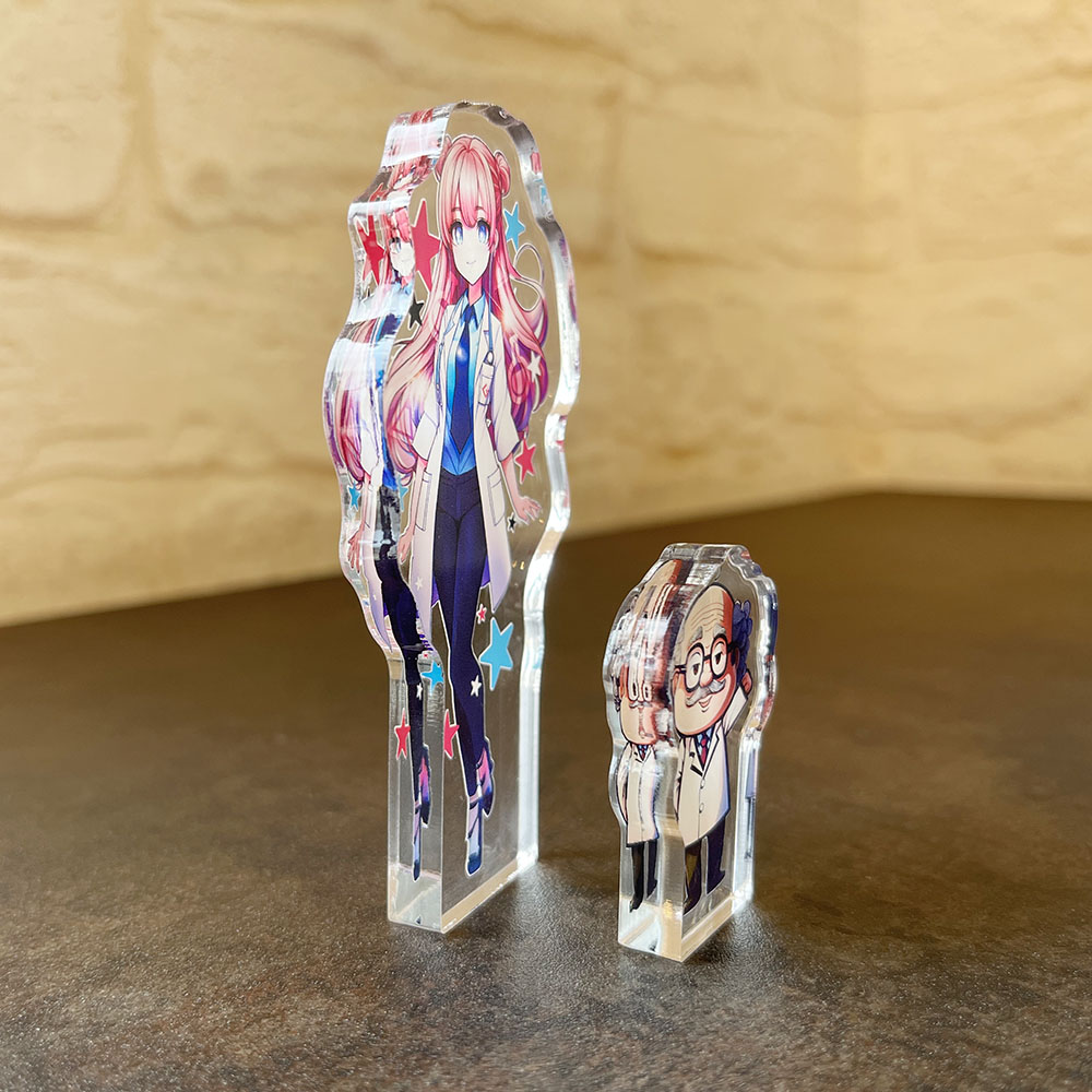 キャラクターアクリルブロック②