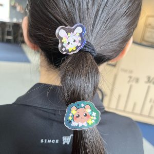 アクリルヘアゴム