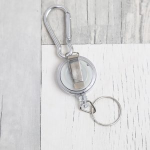 リールチェーン式カラビナ