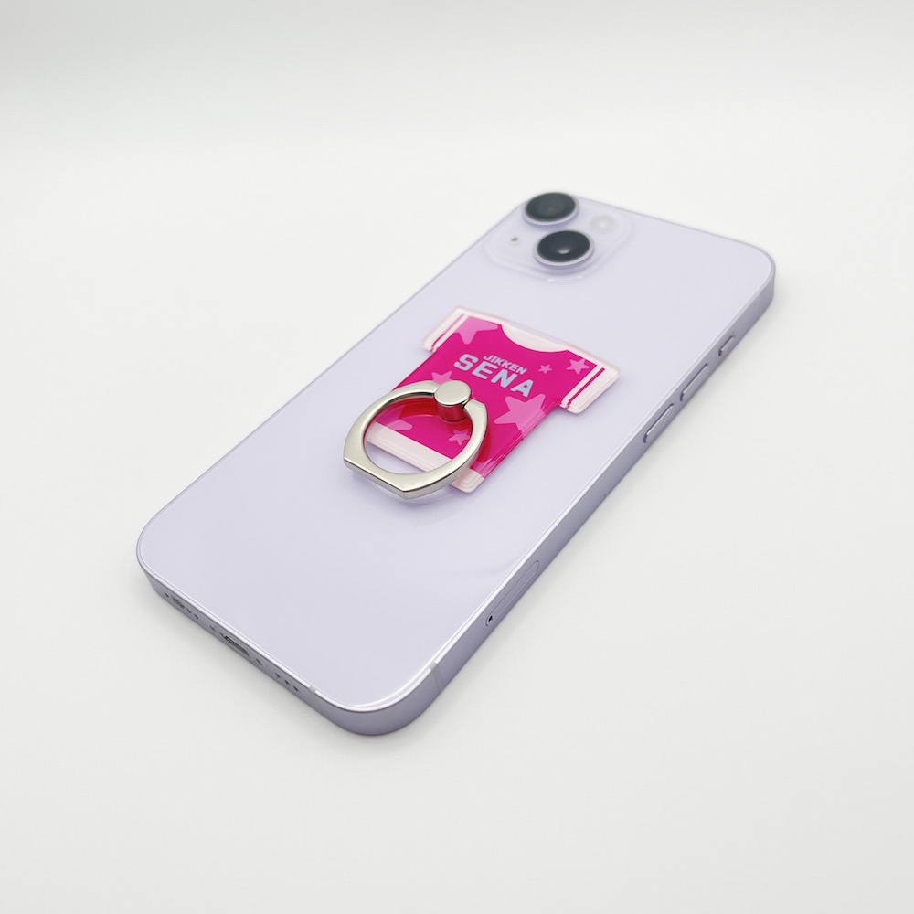 アクリルスマホリングユニフォーム型③