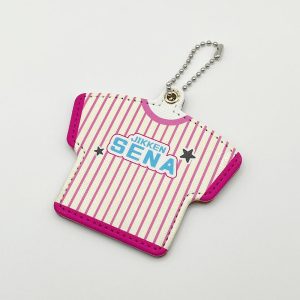 レザーキーホルダーユニフォーム型