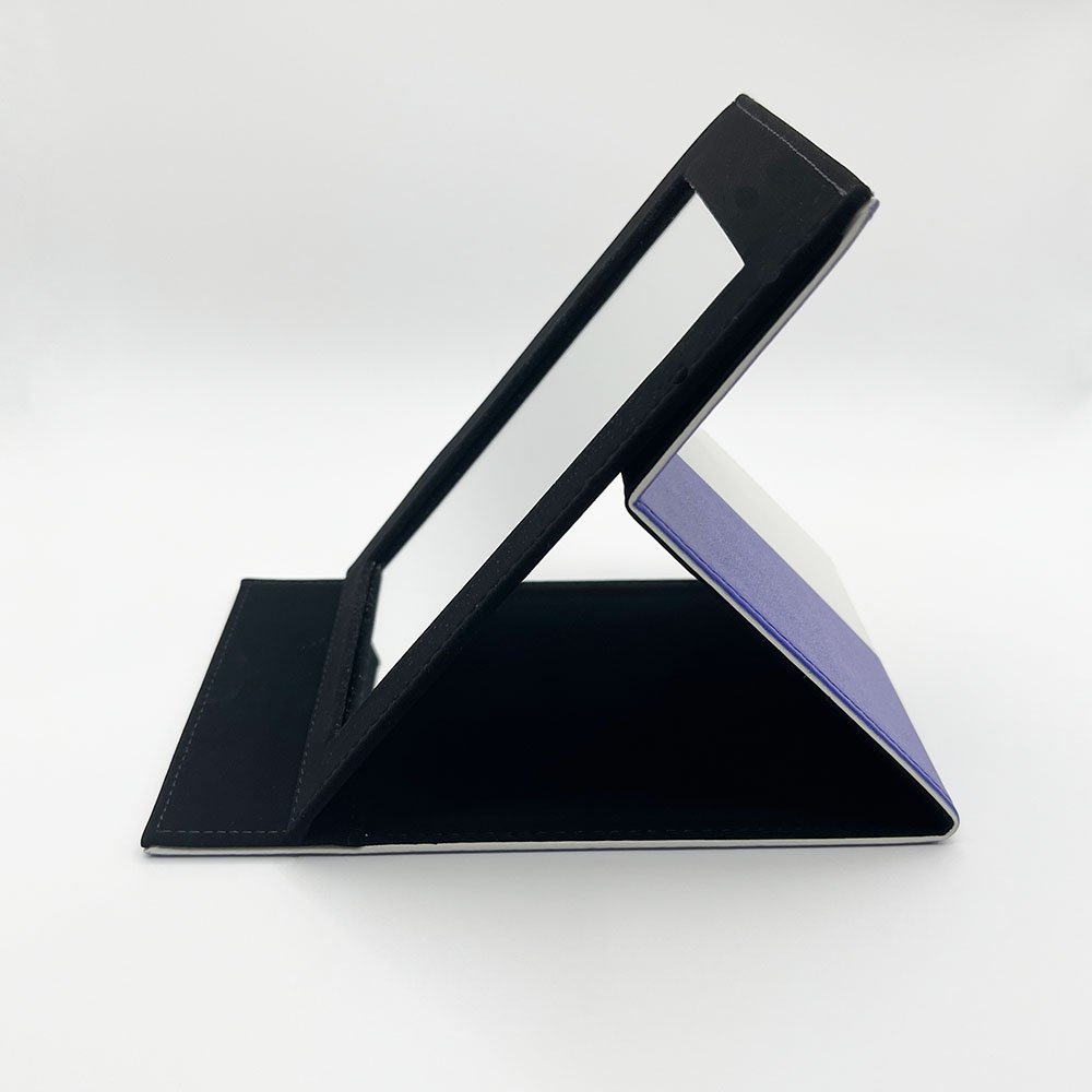 PUレザー折り畳みミラー③