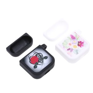 AirPodsケース/アクリル貼り付けシリコン型