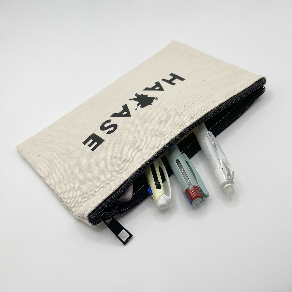 キャンバスフラットポーチ③