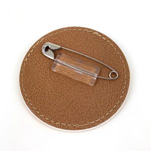 PUレザーバッジ