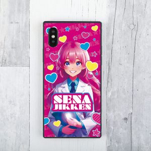 iPhoneケース背面ガラススクエア