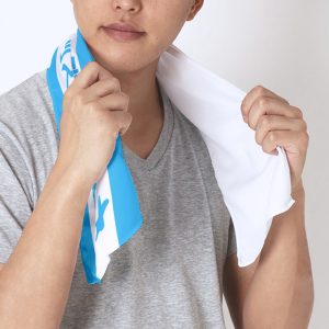 涼感マフラータオル（巾着付）