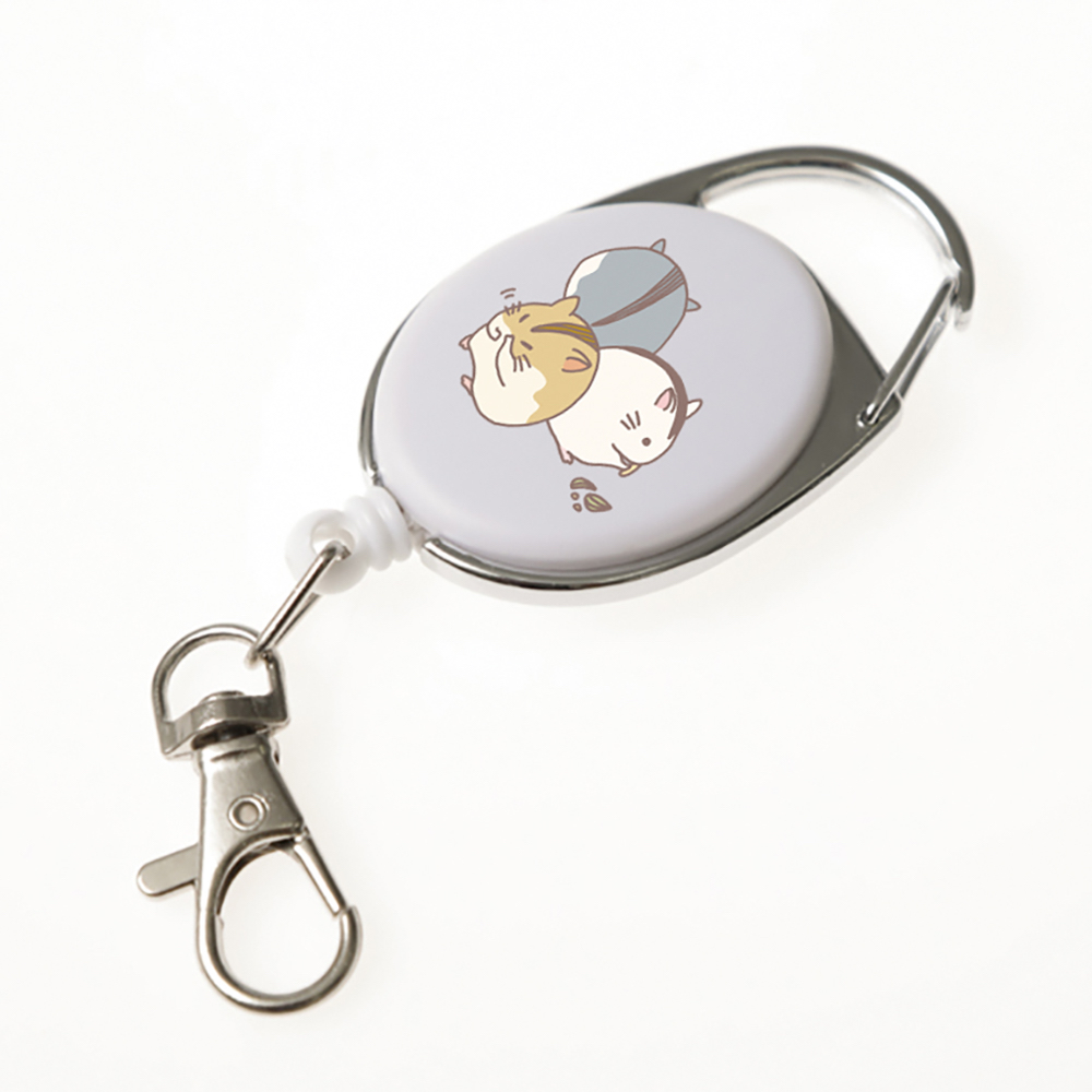 リールチェーン式キーホルダー