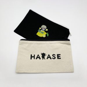 キャンバスフラットポーチ