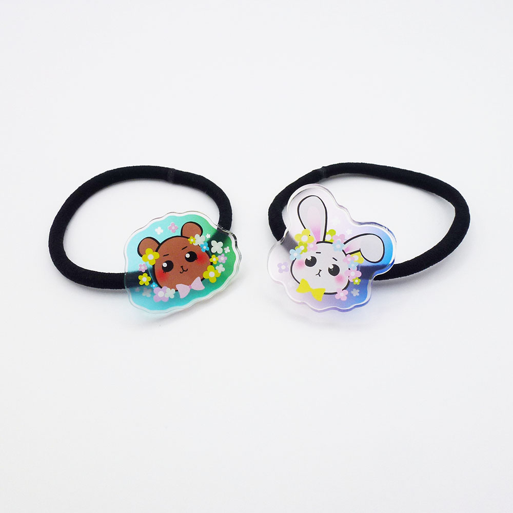 アクリルヘアゴム