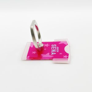 アクリルスマホリングユニフォーム型