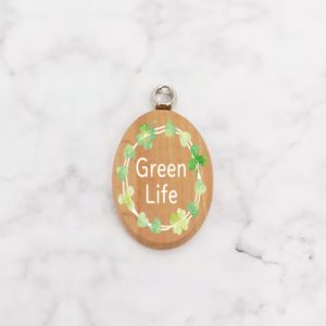 ウッドキーチャーム