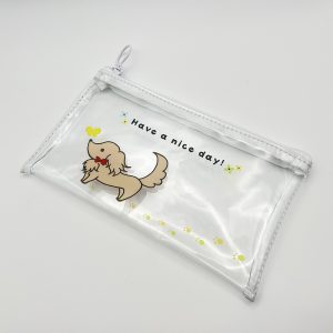 クリアフラットポーチ