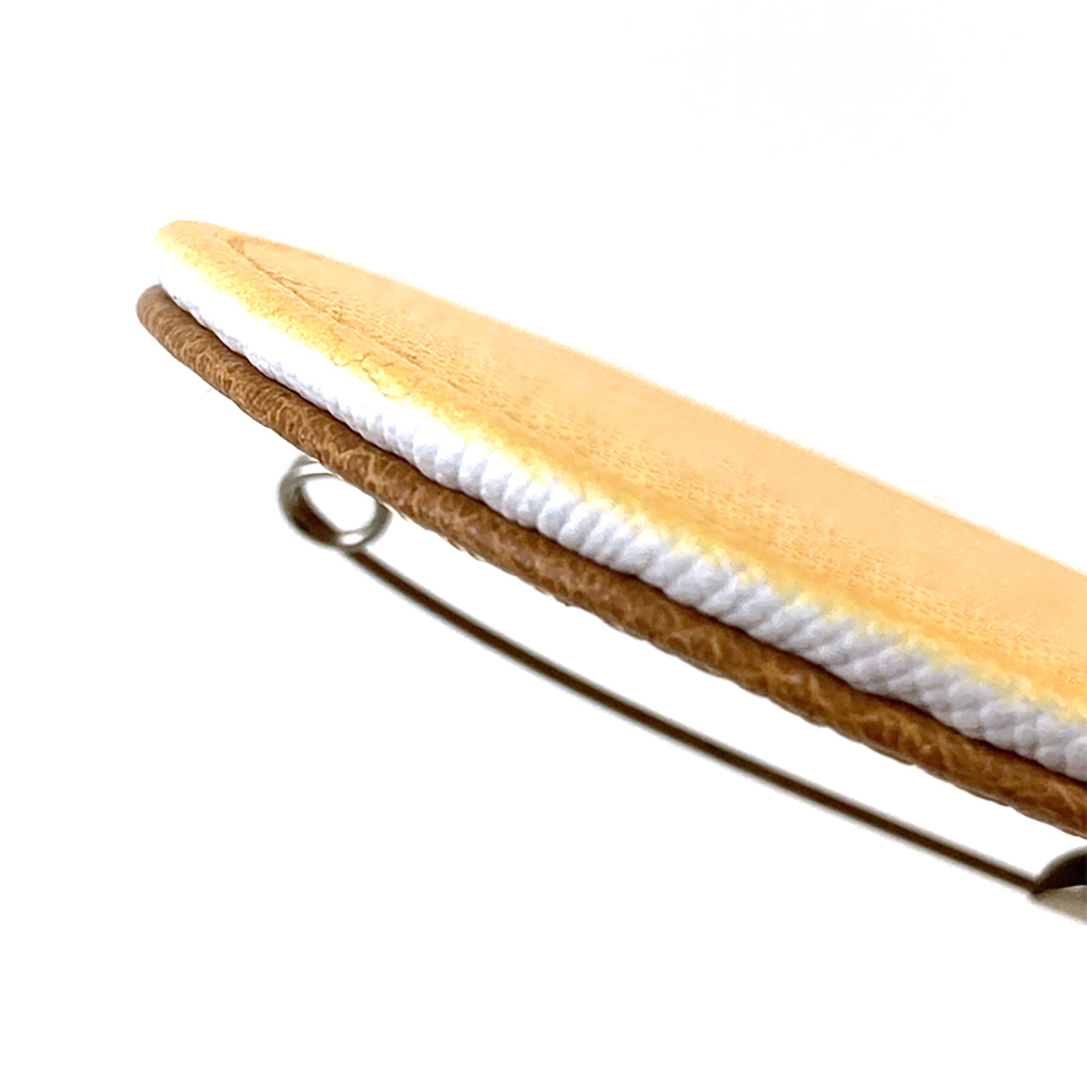 PUレザーバッジ③