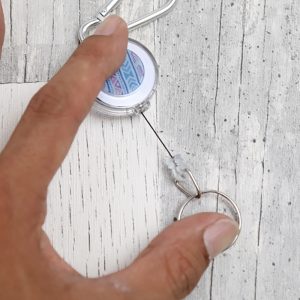 リールチェーン式カラビナ