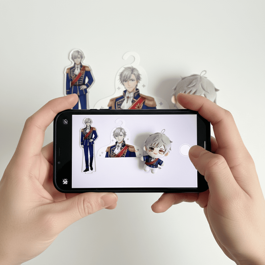 SNS投稿用キャラハンガー